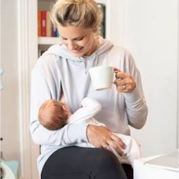 Seraphine Tops - Seraphine - Nursing / Maternity Hoodie - S